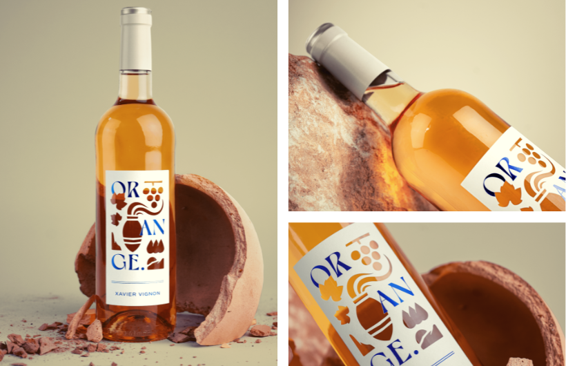 Vin orange 